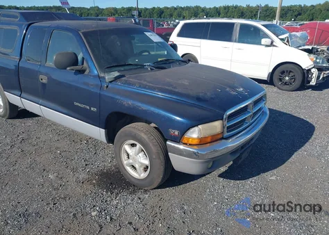 2000 Dodge Dakota Slt/Sport из США, поврежденный, VIN 1B7GL22X3YS790101